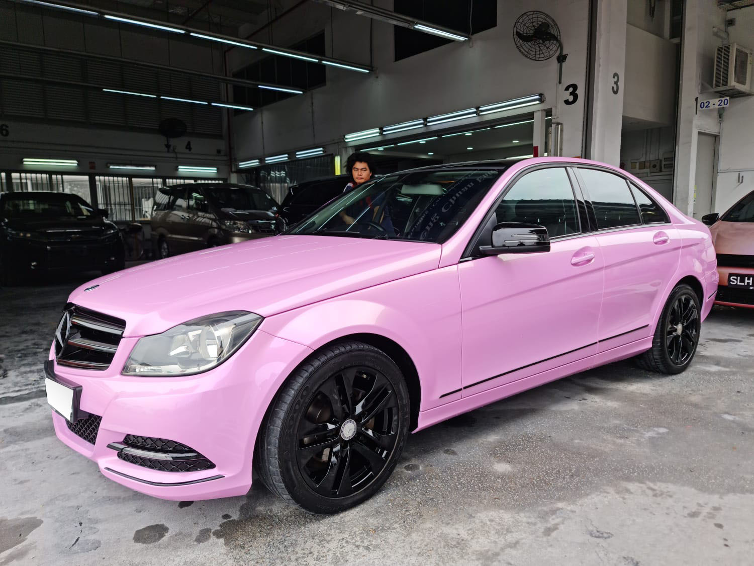 Mercedes Pink Prism